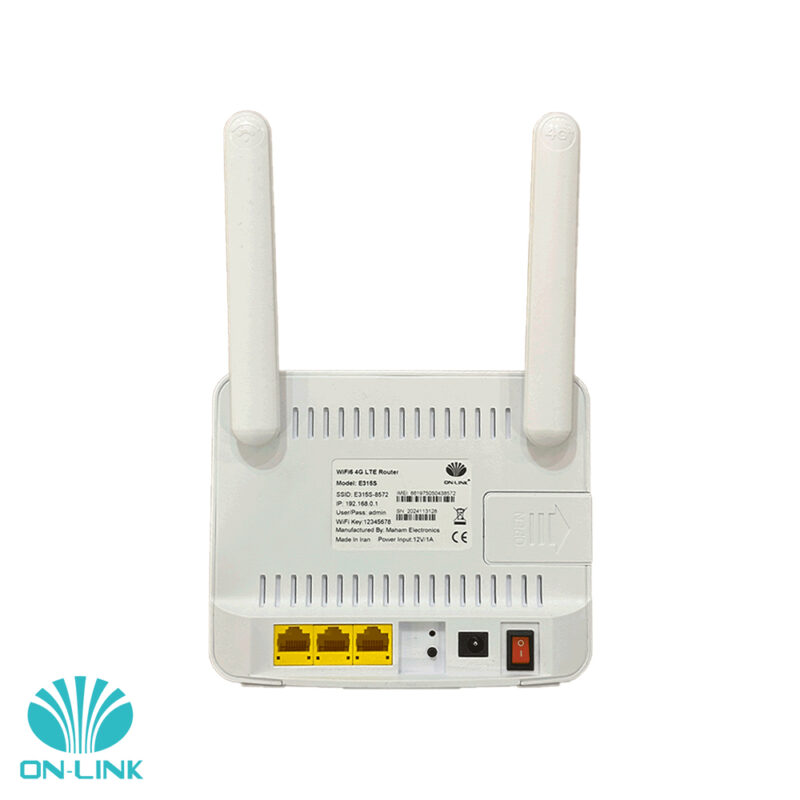 مودم سیم کارتی ONLINK 4G آنلاک بهمراه بسته 100 گیگ 3 ماهه