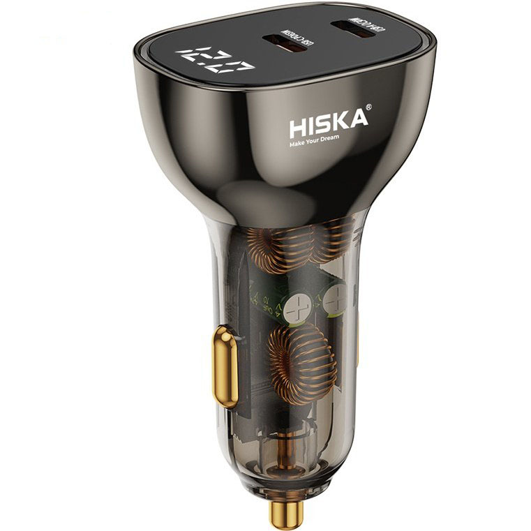 شارژر فندکی هیسکا مدل HCC-326 ظرفیت ۹۵ وات
