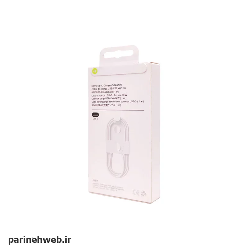 کابل تبدیل USB-C به USB-C اپل اصلی 16 پرومکس مدل MQKJ3ZM/A به طول 1 متر