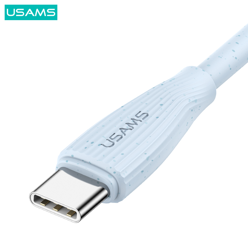 کابل شارژ دو سر تایپ سی یوسامز USAMS مدل SJ716 توان 60 وات 1 متر