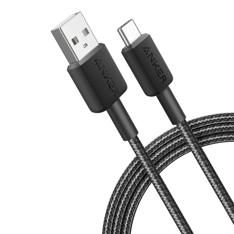 کابل انکر Anker 322 USB-A to USB-C طول ٩٠ سانتی متر مدل A81H5